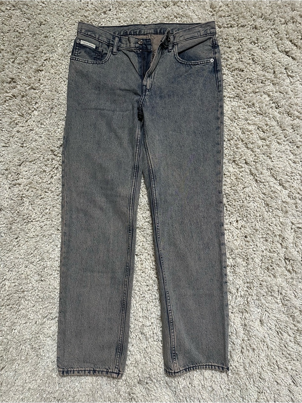 Calvin Klein Straight-Leg Jeans